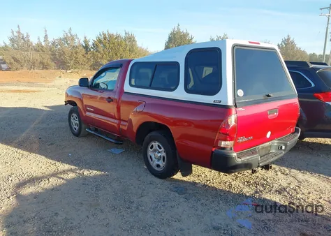 2007 Toyota Tacoma z USA, uszkodzony, nr VIN 5TENX22NX7Z413558